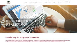 
                            8. Introductory Subscription to Realeflow – Owner Finance ... - Realeflow Investor Portal