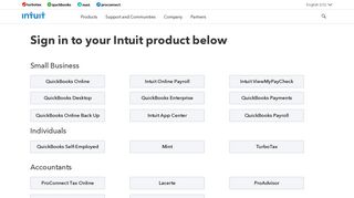 
                            4. Intuit® Sign in: Sign in to Access Your Intuit Products Account - Quickbooks Online Portal India