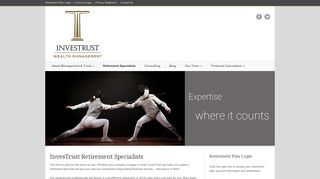 
                            3. InvesTrust » Retirement Specialists - Investrust Portal