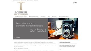 
                            5. InvesTrust » Services - Investrust Portal
