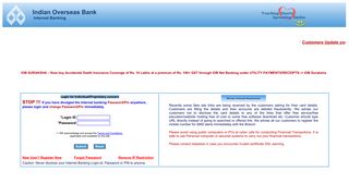 
                            7. IOB Net Banking - Psb Retail Portal