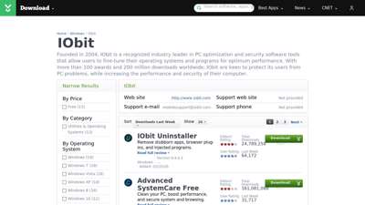 IObit - Download.com