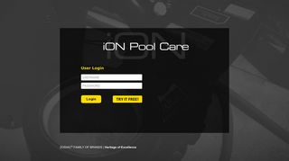 
                            4. iON Pool Care - Pool Care Pro Login