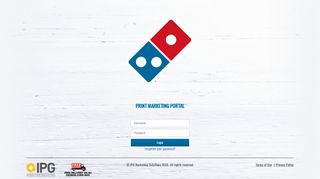 
                            6. IPG Connect: Log in - Dominos Login Portal