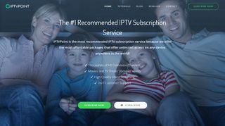 
IPTV Service: Best Premium Subscription Provider - IPTVPoint
