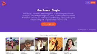 
Iranian Singles - Iranian Personals - LoveHabibi  
