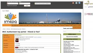 
                            5. IRCC Authorized rep portal - friend or foe? - IMEDA - Authorized Representative Portal
