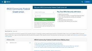 
                            7. IRCO Community Federal Credit Union | Make Your Auto ... - Irco Credit Union Portal