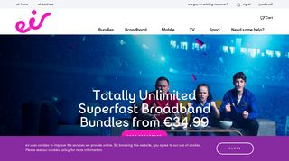 
                            7. Ireland's Best Value Broadband, TV and Mobile Bundles | eir.ie