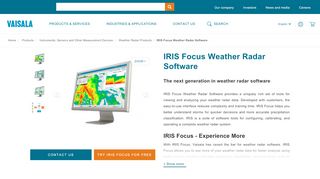 
IRIS Focus Weather Radar Software The next generation in ...
