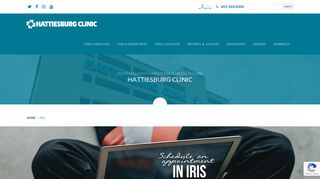 
                            1. Iris - Online Medical Record Access - Hattiesburg Clinic - Iris Online Sign Up