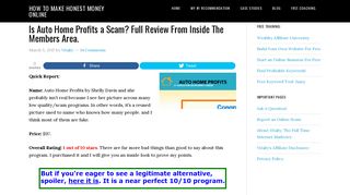 
                            2. Is Auto Home Profits a Scam? Full Review From Inside The ... - Auto Home Profits Login