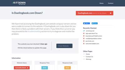 Is Duelingbook.com Down? - Is It Down Or Just Me?