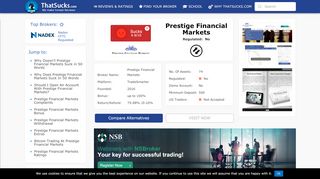 
                            3. Is Prestige Financial Markets a Scam? Read this Broker ... - Prestige Financial Markets Portal