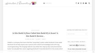 
                            6. Is Site Build It (Now Called Solo Build It!) A Scam? A Site Build ... - Solo Build It Portal