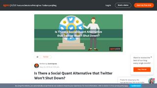
                            1. Is There a Social Quant Alternative that Twitter Won't Shut ... - Social Quant Login