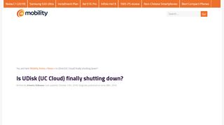
Is UDisk (UC Cloud) Finally Shutting Down? - MobilityArena

