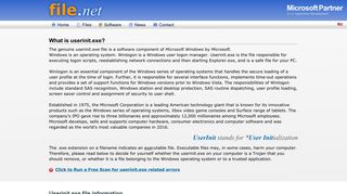
                            2. Is Userinit.exe safe? How to remove a Userinit error? - File.net - Userinit Exe Error On Portal