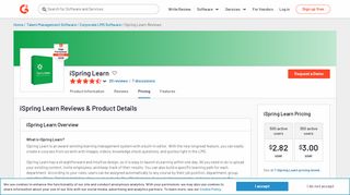 
                            7. iSpring Learn Reviews 2020: Details, Pricing, & Features | G2 - Ispring Learn Portal