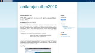 
                            7. IT for Management Assignment ... - anitarajan.dbm2010 - Ecampus L&t Login