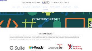 
                            1. IT Student Landing - Franklin Special School District - Www Connected Mcgraw Hill Com Portal Google Search
