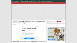 
                            4. ITBP PIS 2020 ITBP Monthly Pay Slip, Himveer Personal ... - Himveer Portal Payslip