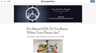 
                            2. It's Almost 2019. Do You Know Where Your Photos Are? - The ... - Yahoo Photo Album Portal