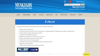 
                            4. It’s Me 247 - Muskegon Co-Op Federal Credit Union