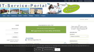 
                            1. ITSP – IT-Service-Portal des HRZ - Online Portal Hochschule Ansbach