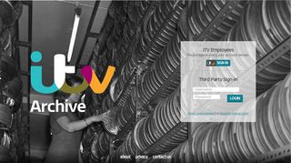 ITV Archive Portal: Login - Itv Portal