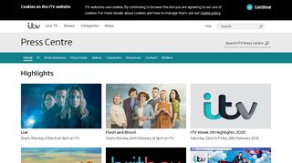 ITV Press Centre - Itv Portal