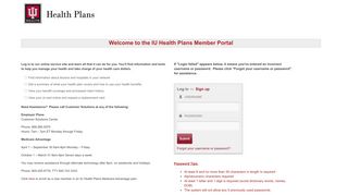 IU Health Plans - Member Portal - Healthx - My Iu Portal Portal