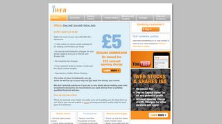 
                            5. IWeb Share Dealing - Iweb Portal