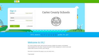 IXL - Carter County Schools