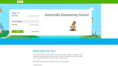IXL - Huntsville Elementary School