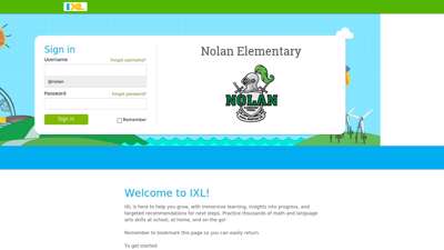 IXL - Nolan Elementary