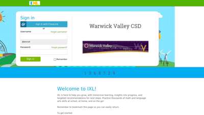 
                            1. IXL - Warwick Valley CSD