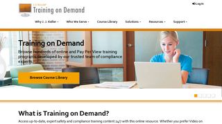 
J. J. Keller Training on Demand | Online Courses & More  
