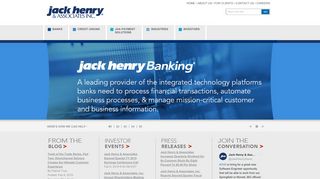 
                            2. Jack Henry & Associates - Jack Henry Client Portal