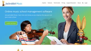 
                            6. Jackrabbit Music Lesson & School Management Software - Jackrabbit Mastermind Portal