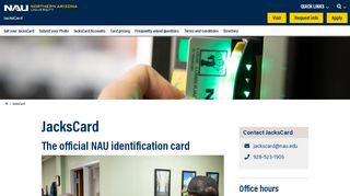 
                            3. JacksCard | JacksCard serves as the Official NAU ID Card - Nau Access Card Portal