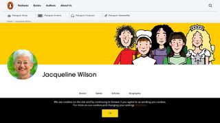 
                            5. Jacqueline Wilson - Penguin Books - Jacquelinewilson Co Uk Portal