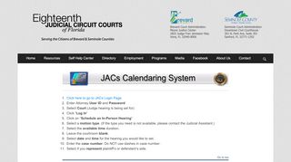 
                            7. JACs Instructions for Attorneys | Eighteenth Judicial Circuit ... - Jacs Portal