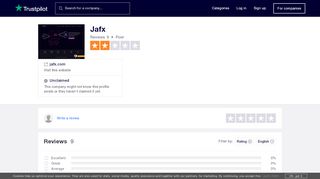 
                            8. Jafx Reviews | Read Customer Service Reviews of jafx.com - Jafx Login