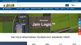 
                            2. Jain Logic™ | Jain Monitoring and Control | Jain Irrigation USA - Puresense Portal