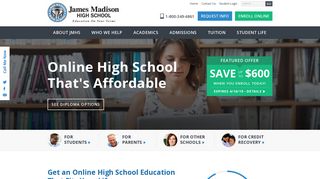 
                            4. James Madison High School: Online High School - Classes ... - Ashworth High School Portal