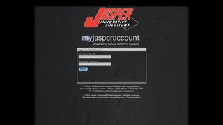 
                            3. Jasper Engines & Transmissions - My JASPER Account - Myjasper Employee Login