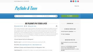 
                            3. JBS Pilgrim's Pay Stubs & W2s | Paystubs & Taxes - Jbs Pilgrims Epayroll Portal