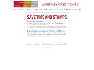 JCPenney Online Credit Center - jcpcreditcard.com