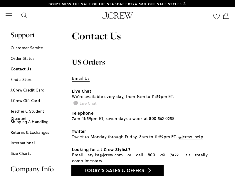 
                            1. J.Crew: Clothes, Shoes & Accessories For Women, Men & Kids